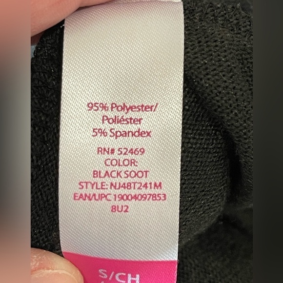 No Boundaries silver unicorn size small 3/5 light weight hoodie silver and black - Picture 6 of 15